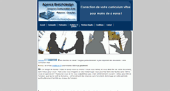 Desktop Screenshot of cv-correction.alorthographe.com