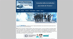 Desktop Screenshot of correction-lettre-motivation.alorthographe.com